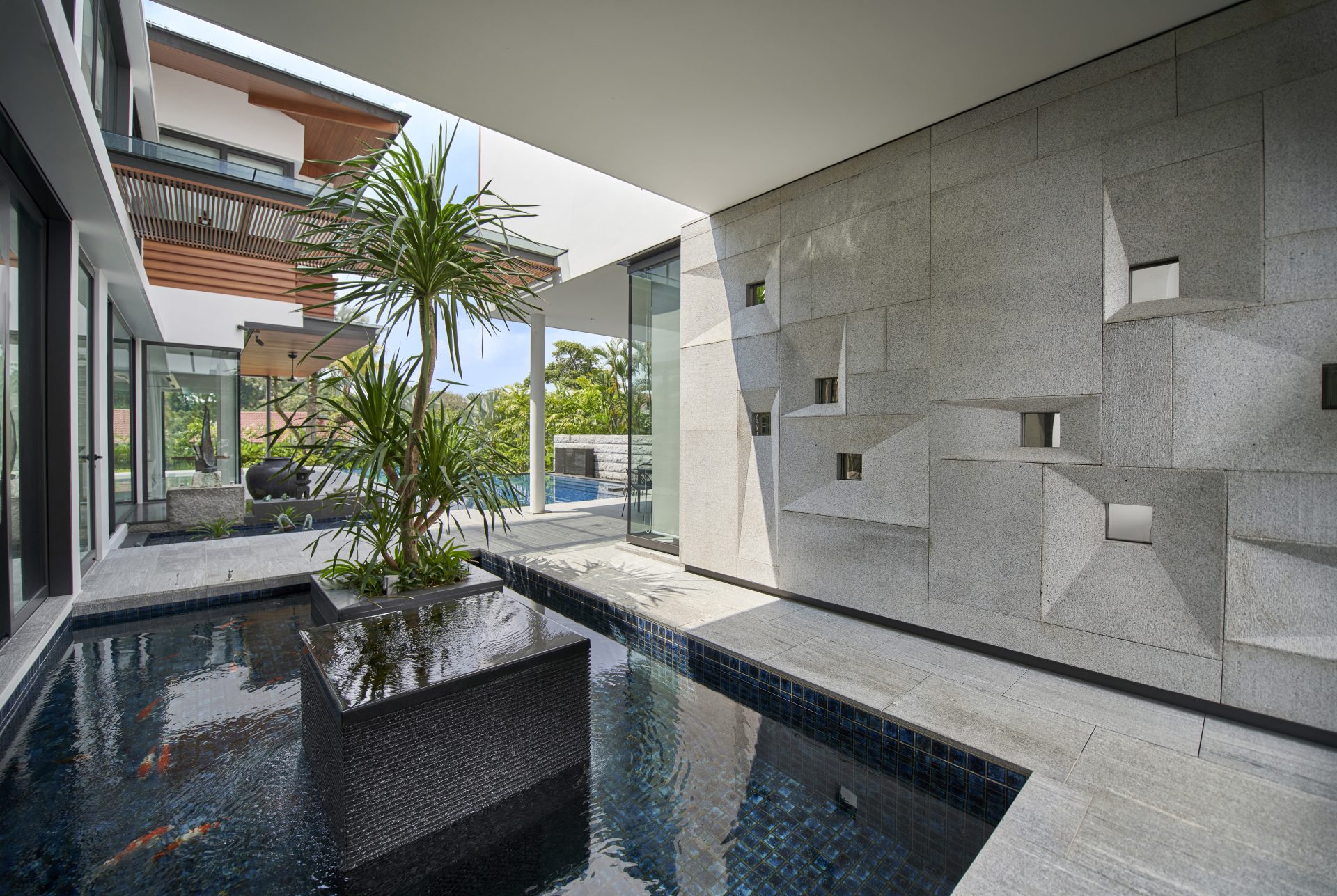 Holland bungalow by Maps Design Studio, ponds