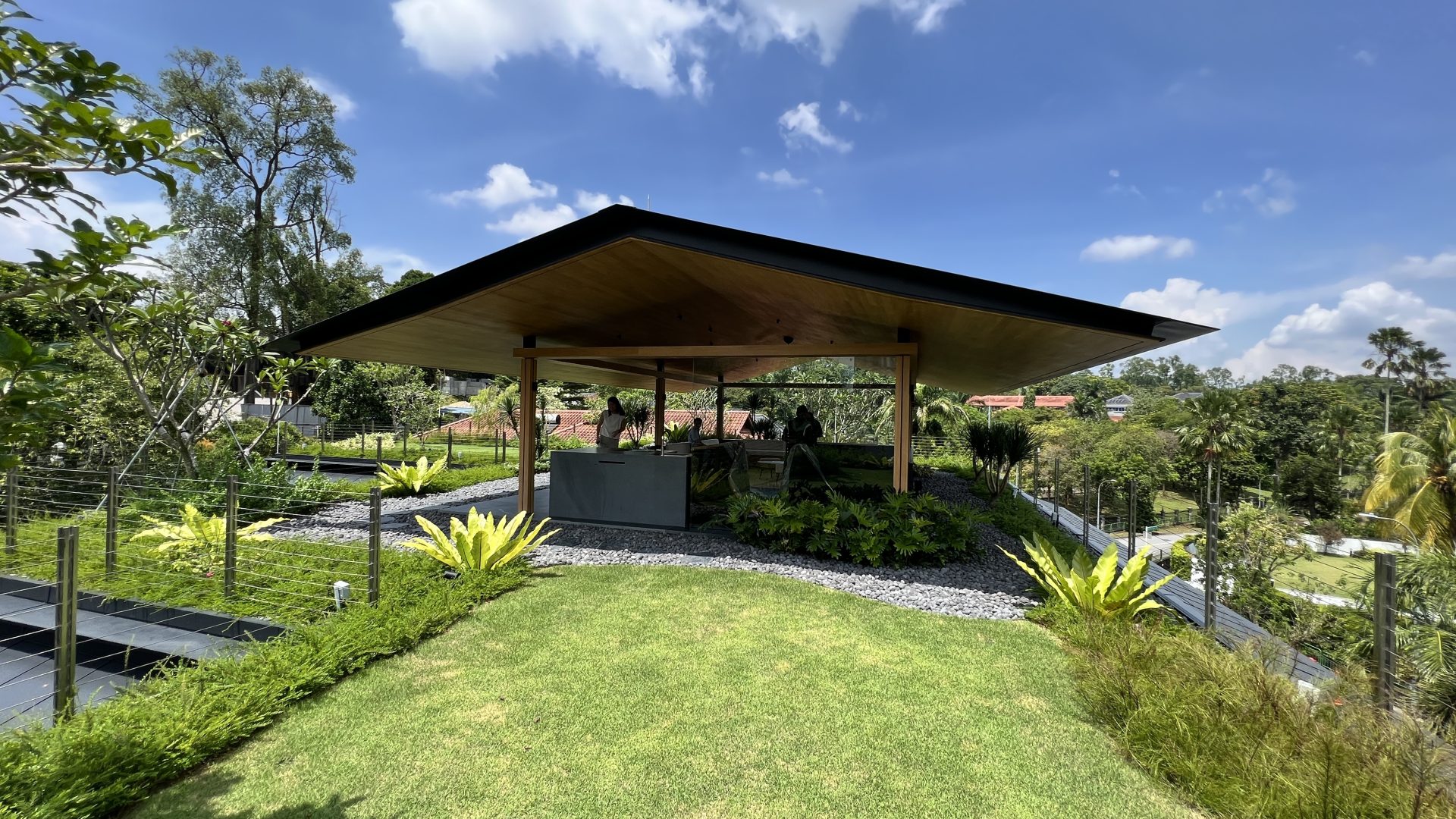 Farrer Road bungalow by Guz Architects, pavilion