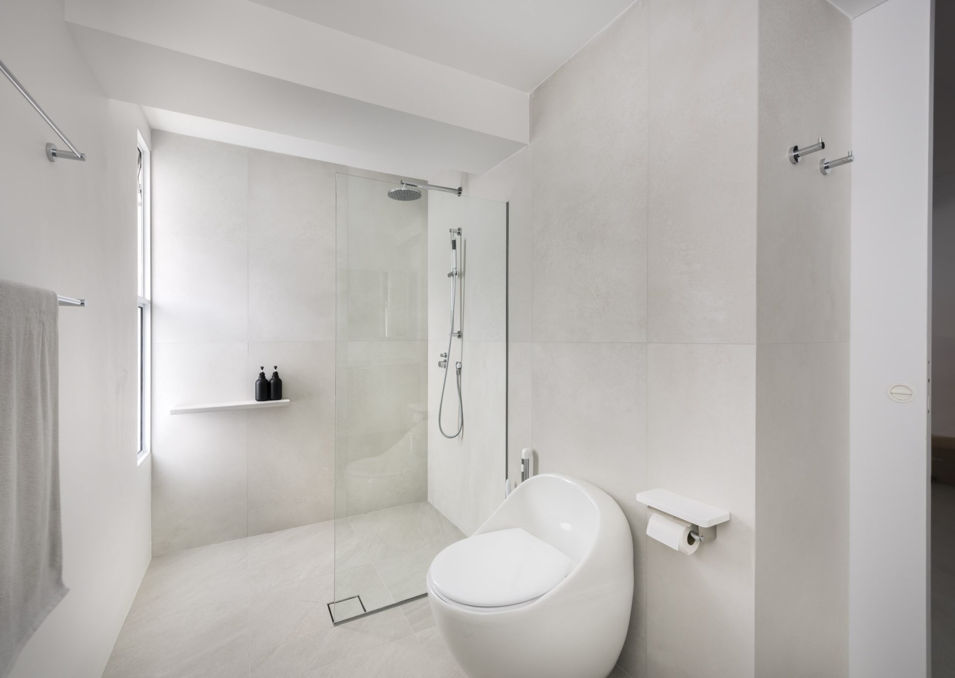 Pandan Valley apartment by Artistroom, master bathroom