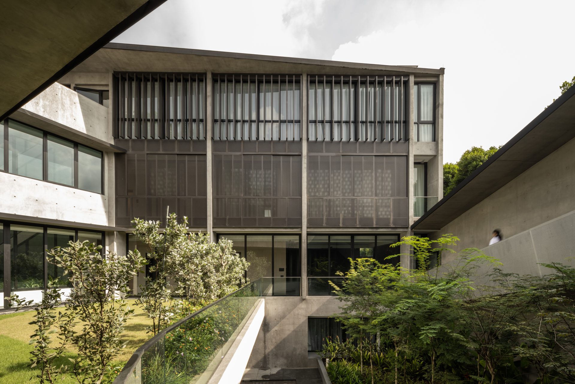 Adam Road GCB by Formwerkz Architects, back wing
