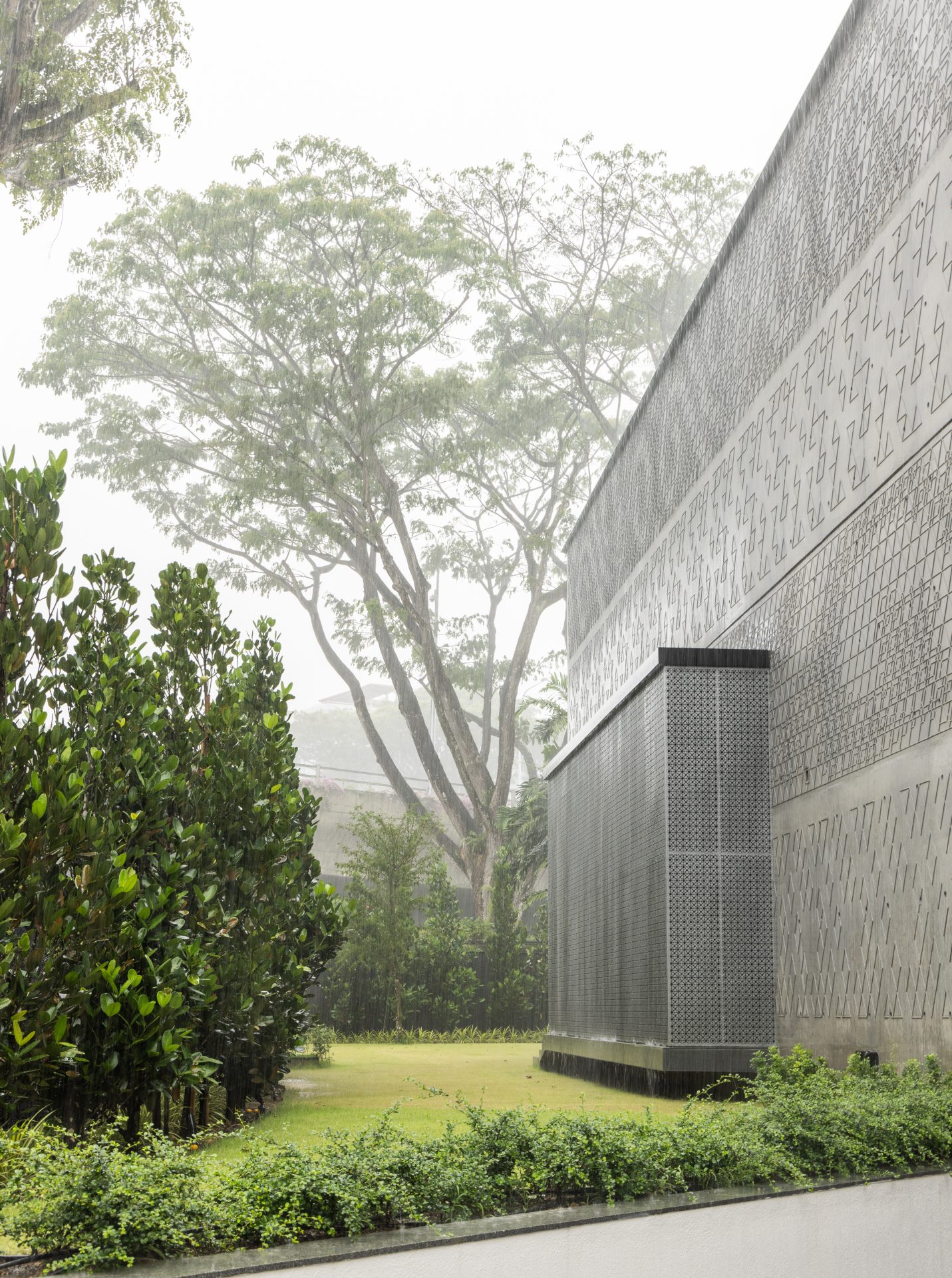 Adam Road GCB by Formwerkz Architects, facade