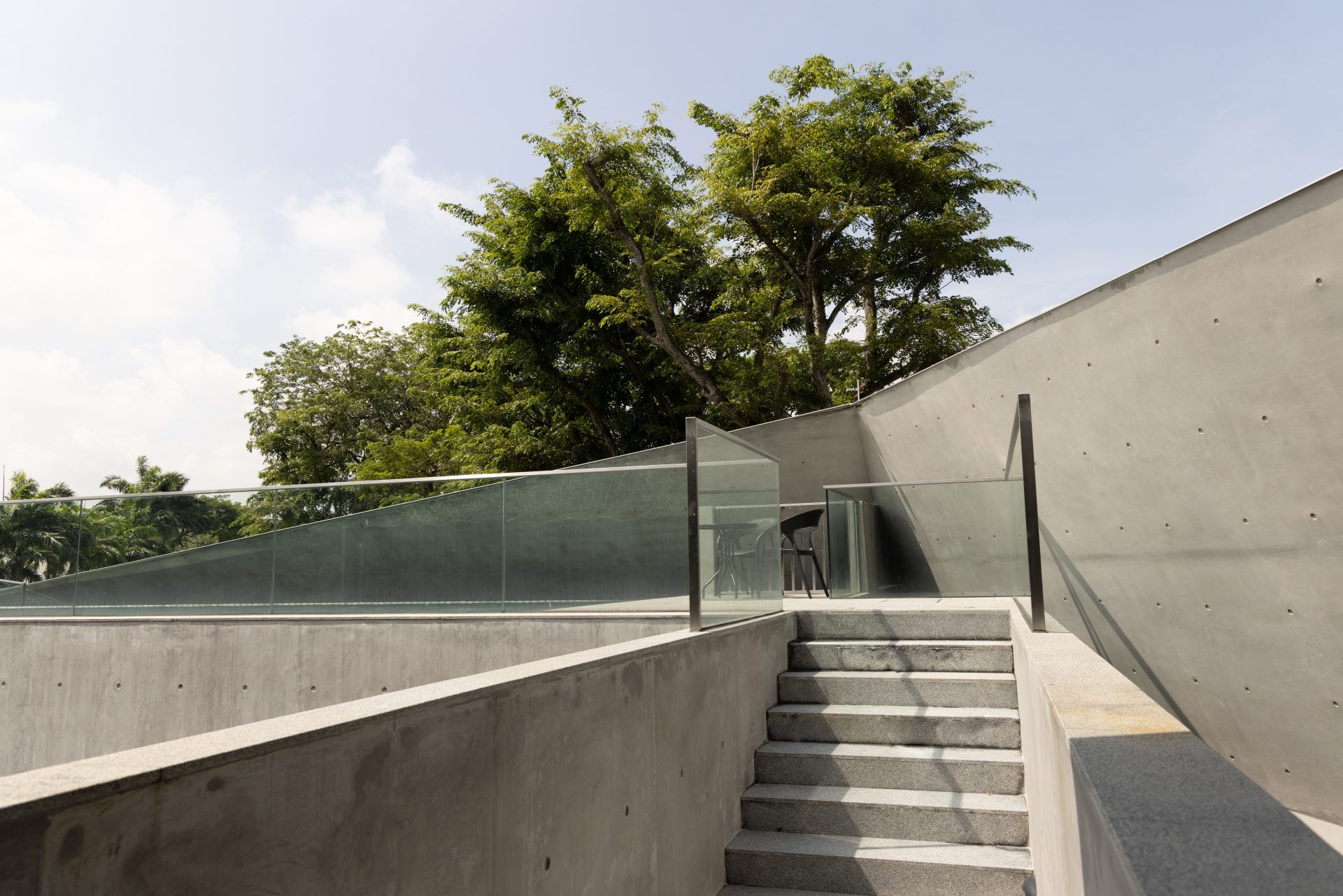 Adam Road GCB by Formwerkz Architects, rooftop