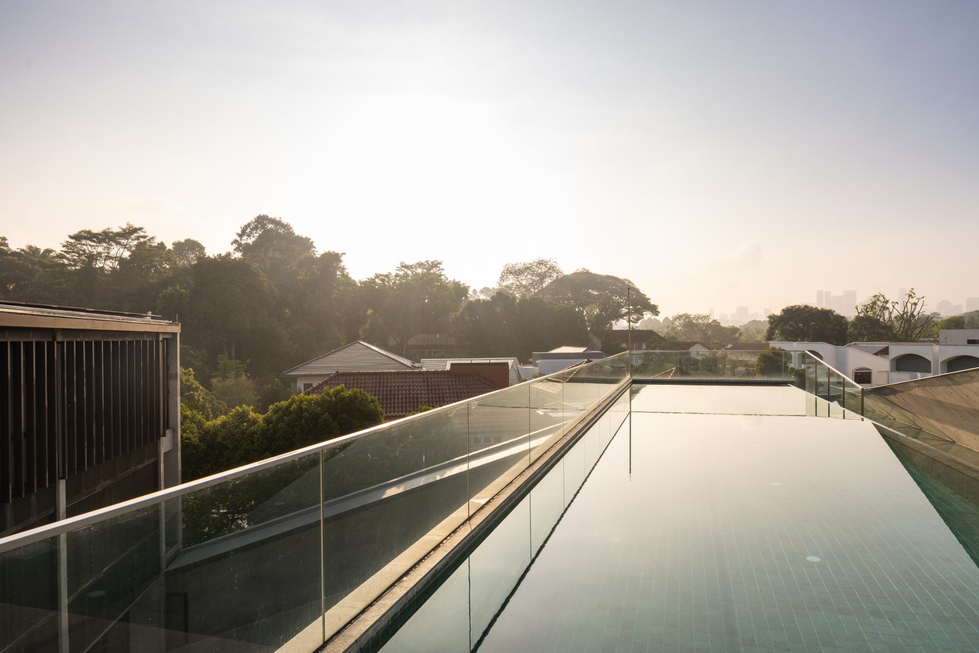 Adam Road GCB by Formwerkz Architects, swimming pool
