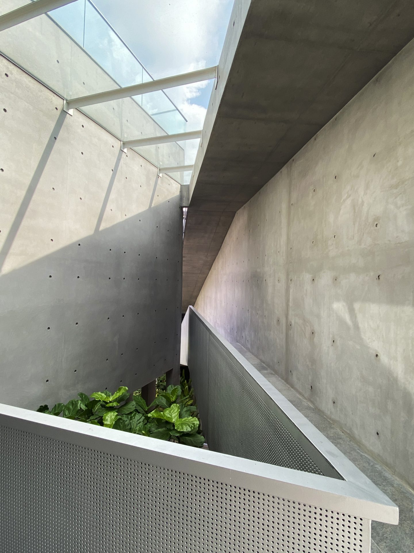 Adam Road GCB by Formwerkz Architects, void