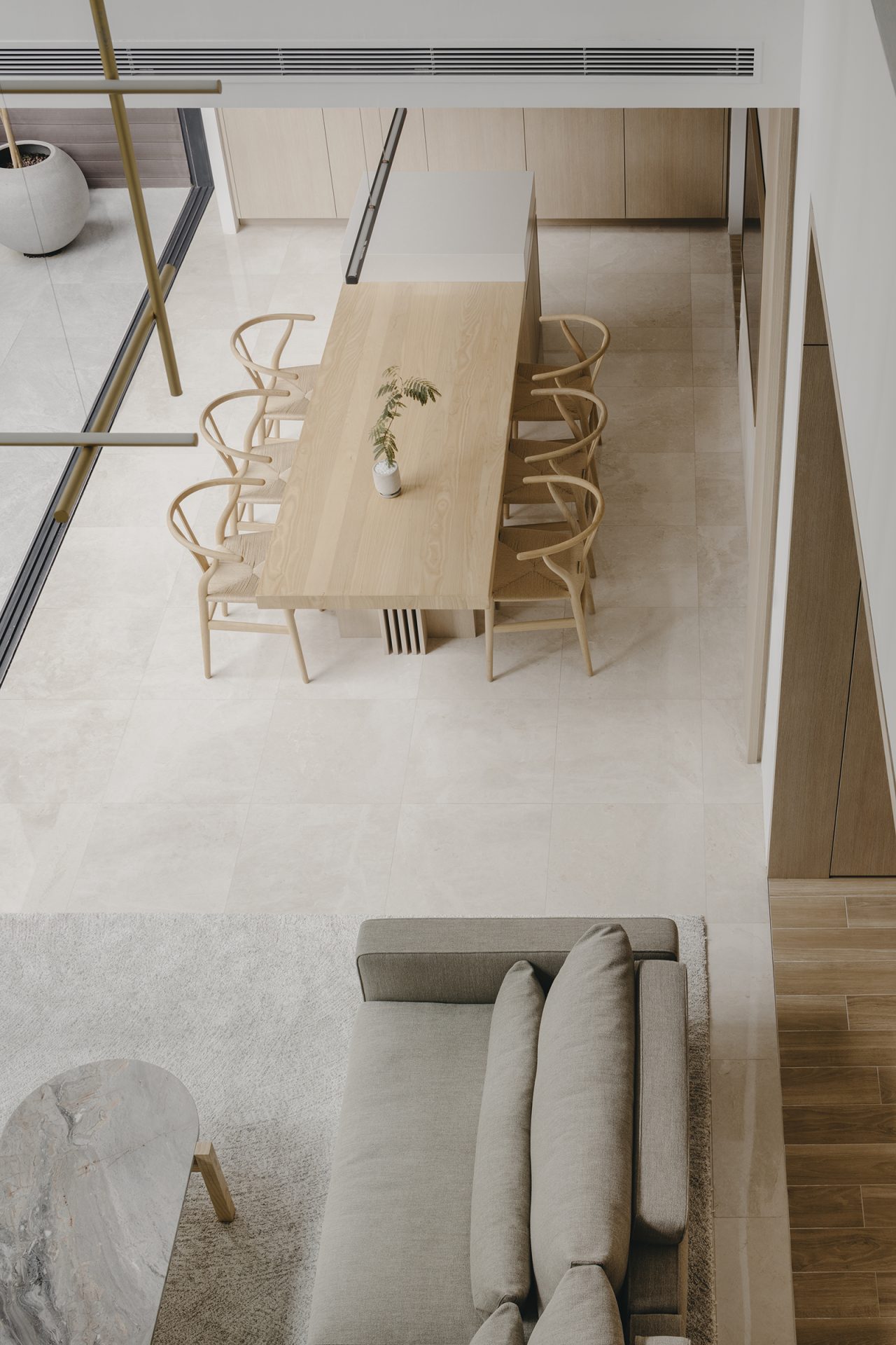 Duplex apartment in Novena by Right Angle Studio, dining room